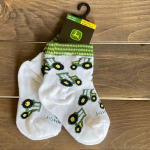 NWT John Deere Tractor socks - size 6 - 12 months